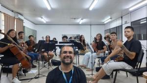 Orquestra do Projeto Pallotti inicia o ano de 2025 com primeiros ensaios