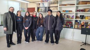 Visita ao LEM incentiva jovens músicos do Projeto Pallotti