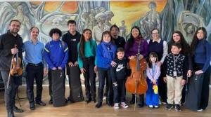 Atendidos da Orquestra Viva tocam o público com apresentação na UFSM