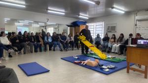Equipe do Projeto Pallotti participa de Treinamento Básico de Primeiros Socorros